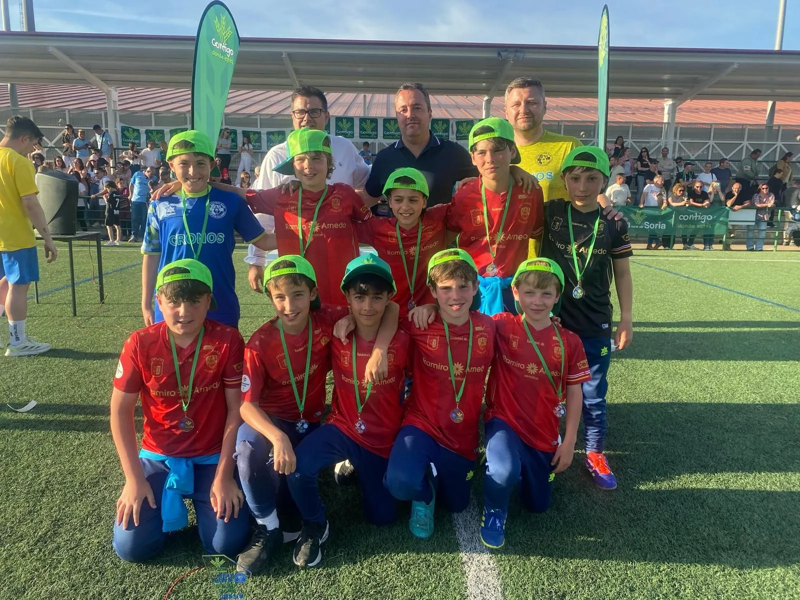 Foto 2 - Estos son los campeones del vibrante III Torneo Caja Rural de Soria Joven In