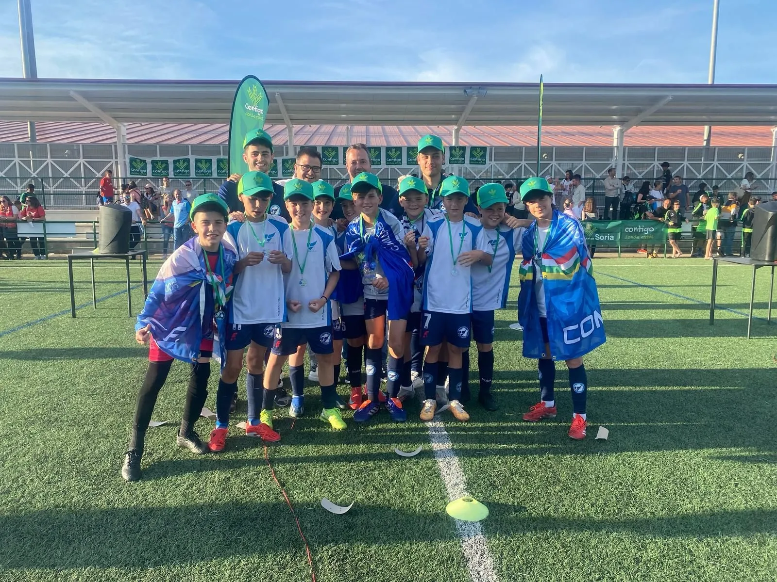 Foto 7 - Estos son los campeones del vibrante III Torneo Caja Rural de Soria Joven In