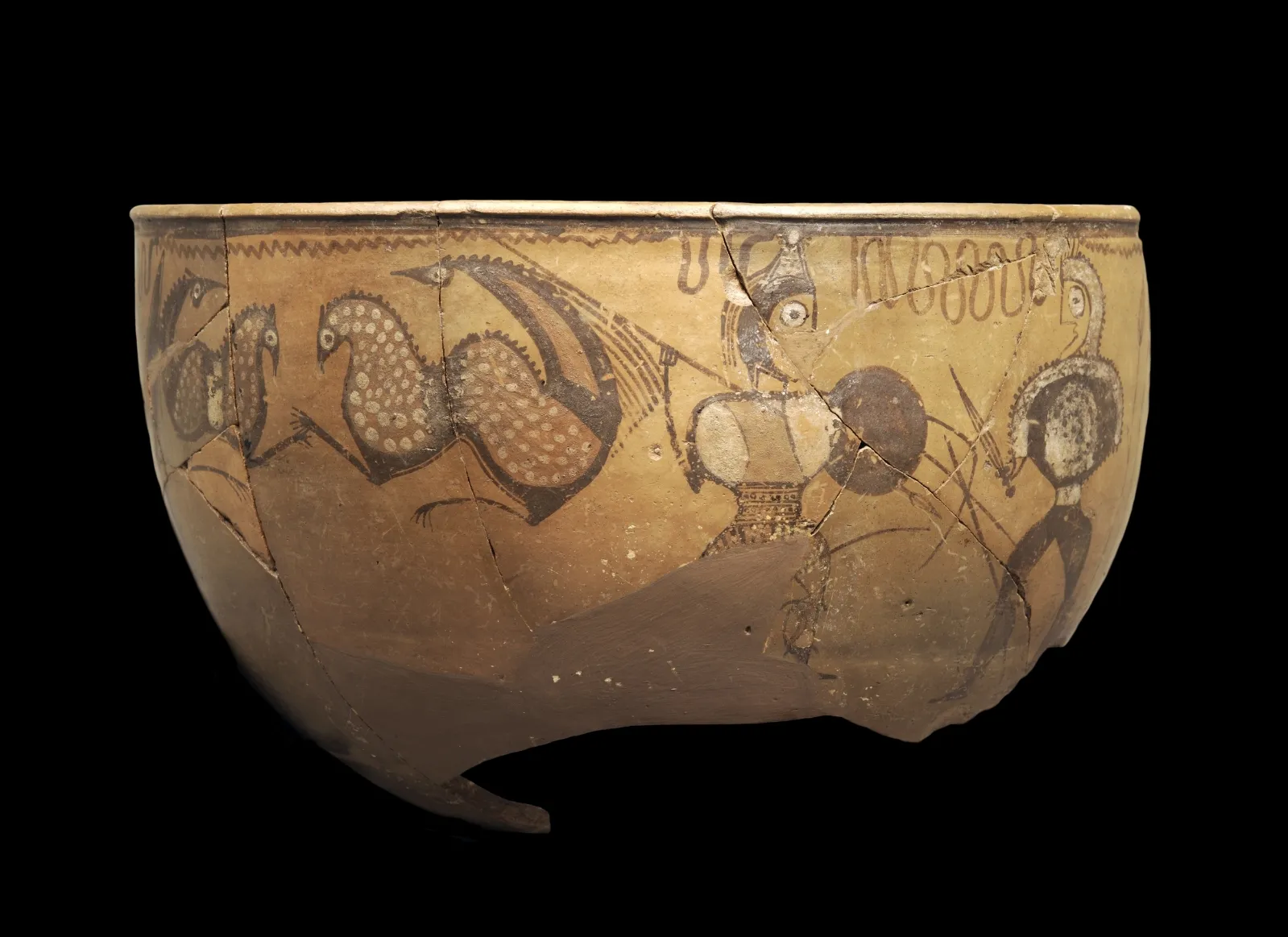Vaso de los guerreros. /Jta.