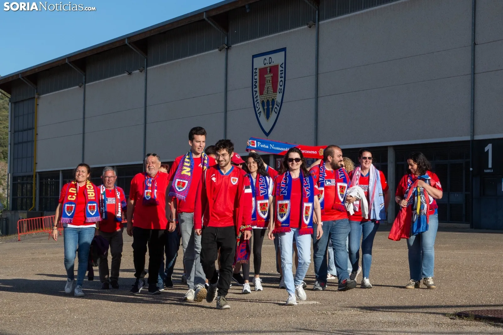 Foto 8 - Las pe&ntilde;as del Numancia lo tienen claro: &ldquo;Hay que subir como sea, otro a&ntilde;o m&aacute;s en 2&ordf;RFEF ser&iacute;a complicado&rdquo;