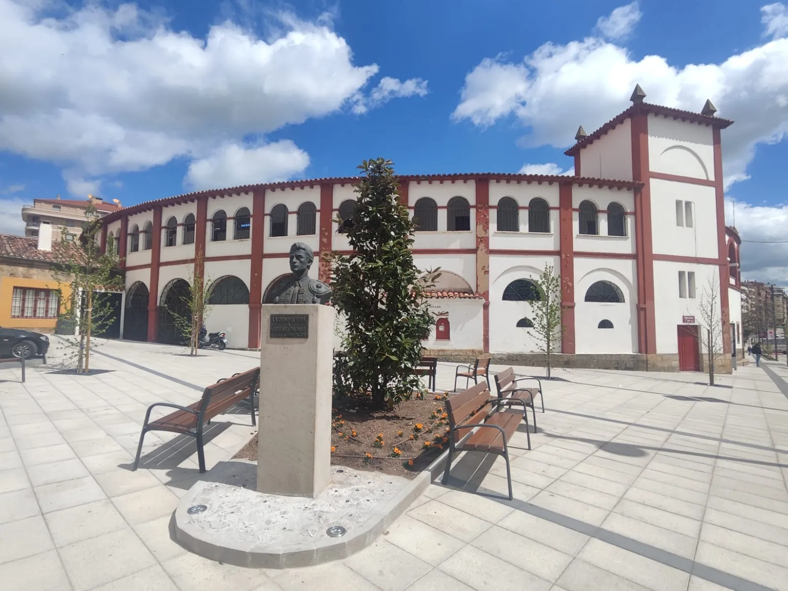 Foto 2 - As&iacute; ha cambiado el entorno de la plaza de toros de Soria