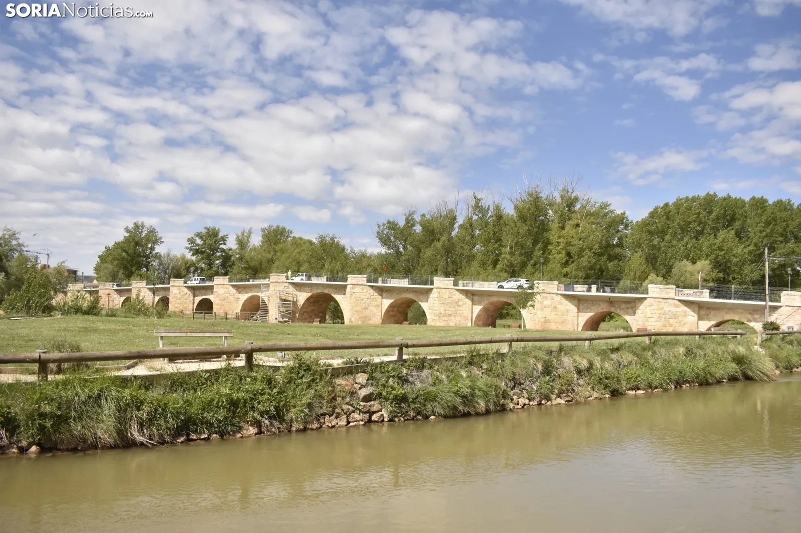 Reapertura del puente de San Esteban.