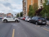 Accidente en la avenida de Valladolid. 