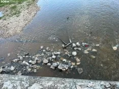 Imagen de los daños causados en el puente. /SN