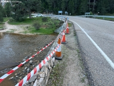 Imagen de los daños causados en el puente. /SN