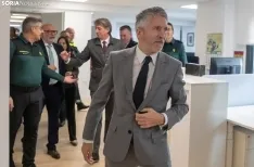 Una imagen de la visita oficial a la Comandancia. /SN