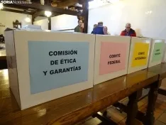 Una imagen del congreso socialista provincial hoy. /SN