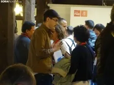 Una imagen del congreso socialista provincial hoy. /SN
