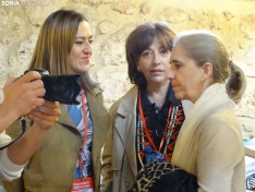 Una imagen del congreso socialista provincial hoy. /SN