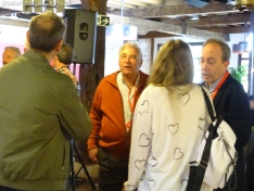 Una imagen del congreso socialista provincial hoy. /SN