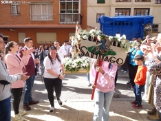 Una imagen del acto previo del Catapán en la cuadrilla de Santiago. /PC