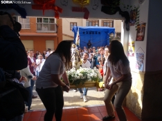 Una imagen del acto previo del Catapán en la cuadrilla de Santiago. /PC