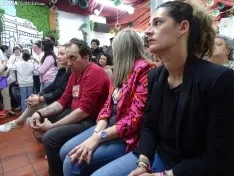 Una imagen del acto previo del Catapán en la cuadrilla de Santiago. /PC