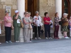 Una imagen de este 'benemérito' mediodía en El Burgo. /PC
