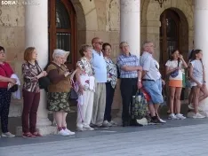 Una imagen de este 'benemérito' mediodía en El Burgo. /PC
