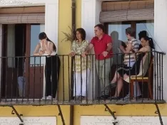 Una imagen de este 'benemérito' mediodía en El Burgo. /PC