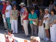 Una imagen de este 'benemérito' mediodía en El Burgo. /PC