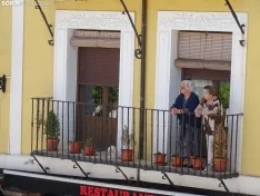 Una imagen de este 'benemérito' mediodía en El Burgo. /PC