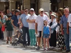 Una imagen de este 'benemérito' mediodía en El Burgo. /PC