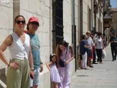 Una imagen de este 'benemérito' mediodía en El Burgo. /PC
