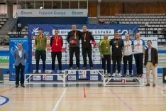 Foto 3 - Cuatro medallas para el B&aacute;dminton Soria en el Nacional S&eacute;nior