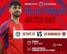 Foto 3 - As&iacute; hemos vivido el Getafe B vs Numancia del play off de ascenso a Primera RFEF