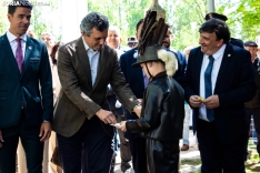Inauguración de la Feria de Muestras de Almazán. /María Sierra
