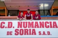Foto 8 - El n&uacute;cleo duro del Numancia: &ldquo;Vinimos para devolver al equipo a d&oacute;nde se merece estar&rdquo;
