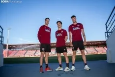 Foto 7 - El n&uacute;cleo duro del Numancia: &ldquo;Vinimos para devolver al equipo a d&oacute;nde se merece estar&rdquo;
