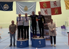 Podio en Aranda con presencia soriana. 