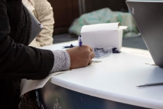 Foto 5 - Decenas de sorianos apuran en Mariano Granados las últimas horas para encontrar un empleo en la provincia