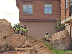 Foto 3 - Año negro para San Esteban de Gormaz: se cae la peña Magdalena