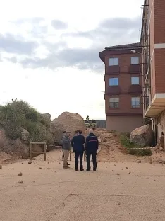 Foto 4 - A&ntilde;o negro para San Esteban de Gormaz: se cae la pe&ntilde;a Magdalena