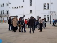 Una imagen del encuentro ajedrecístico. 