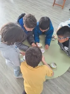 Una imagen del encuentro ajedrecístico. 