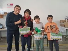 Una imagen del encuentro ajedrecístico. 