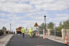Reapertura del puente de San Esteban.