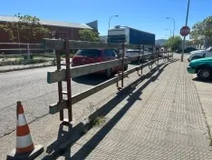 Foto 4 - Comienza la instalaci&oacute;n del vallado de La Saca: Esta es la novedad de este a&ntilde;o