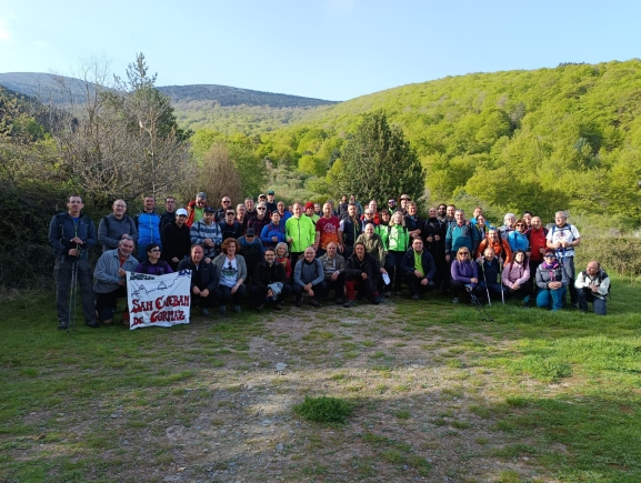 Casi un centenar de montañeros se dan cita en el Encuentro de Clubes de Montaña del Moncayo