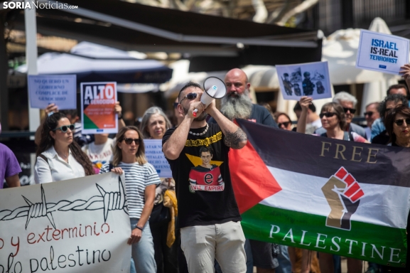 En Soria también se pide el fin de la guerra en Gaza