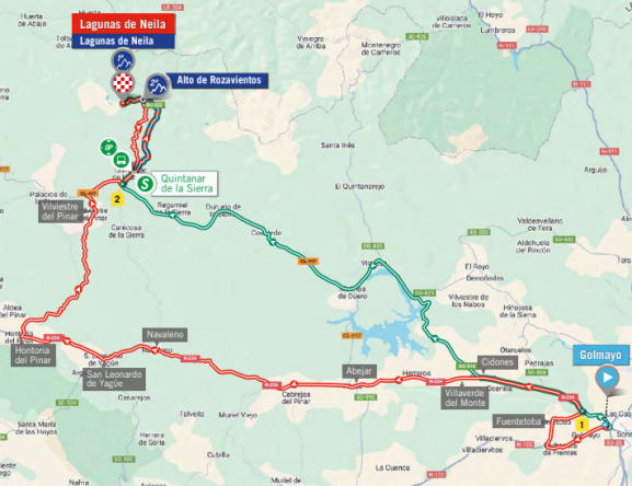 Carreteras: así puede afectar a la N-234 el paso de La Vuelta Femenina