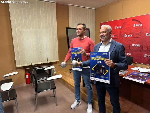 Las espadas, los sables y los floretes llegan a Soria del 17 al 18 de mayo