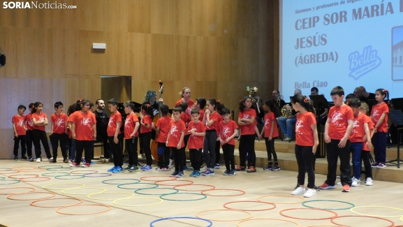 400 escolares participan este martes una nueva edición de Vive la Música en Soria