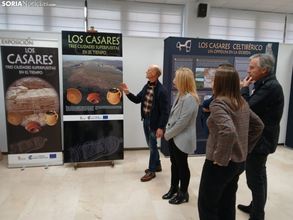 La exposición El Alto de Los Casares llega a Soria con un viaje por los vestigios celtíberos, romanos y visigodos