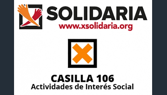 ASOVICA invita a marcar la X Solidaria en la declaración de la renta