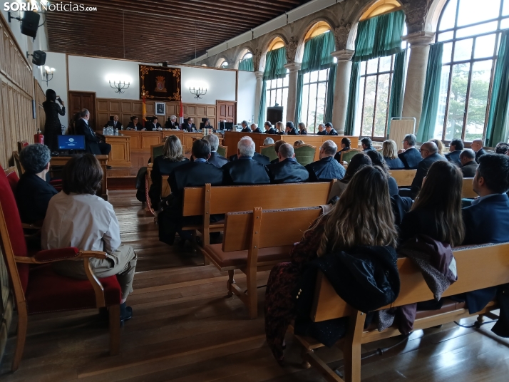Los abogados de Soria y de toda España piden más medios y retribuciones justas para ejercer en el medio rural