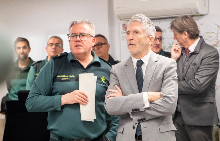 Marlaska visita la reformada Comandancia de la Guardia Civil tras una inversi&oacute;n de 8M&amp;euro;