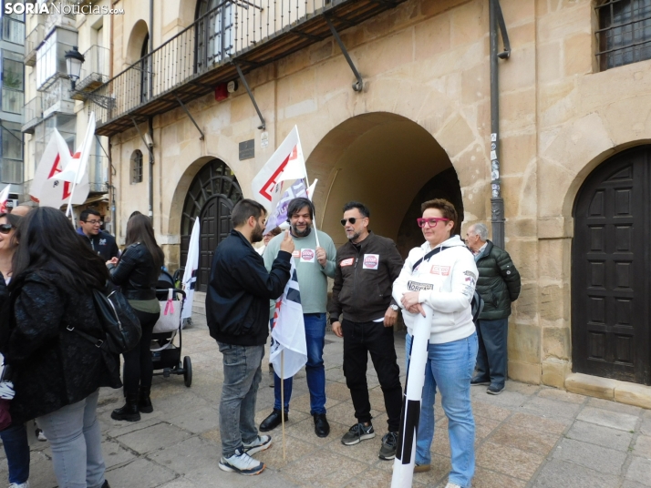GALER&Iacute;A | M&aacute;s de 300 personas se concentran por el 1 de Mayo en Soria