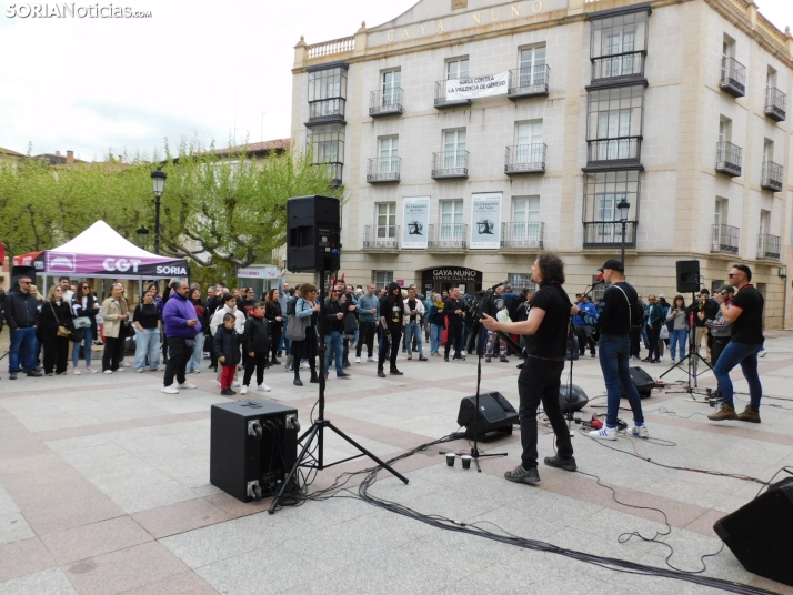 GALER&Iacute;A | M&aacute;s de 300 personas se concentran por el 1 de Mayo en Soria