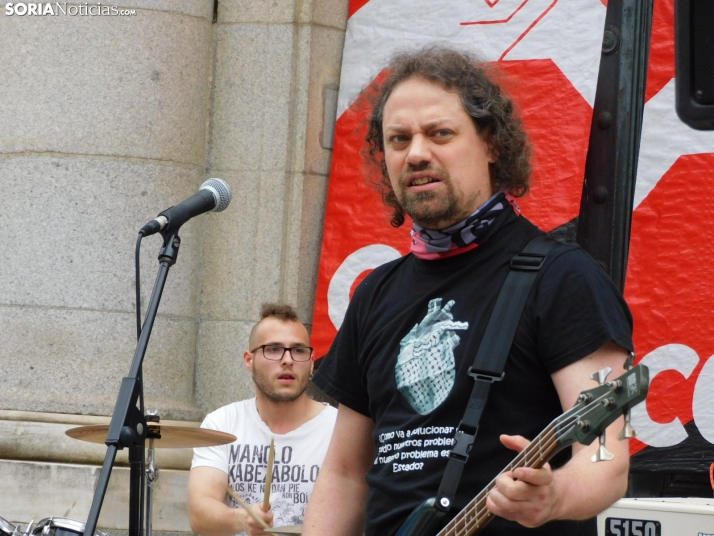 GALER&Iacute;A | M&aacute;s de 300 personas se concentran por el 1 de Mayo en Soria